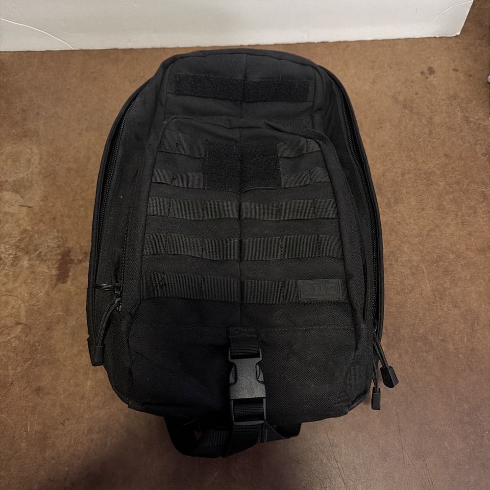 5.11 TACTICAL RUSH MOAB 6 SLING PACK MESSENGER BAG, WATER-RESISTANT, - BLACK